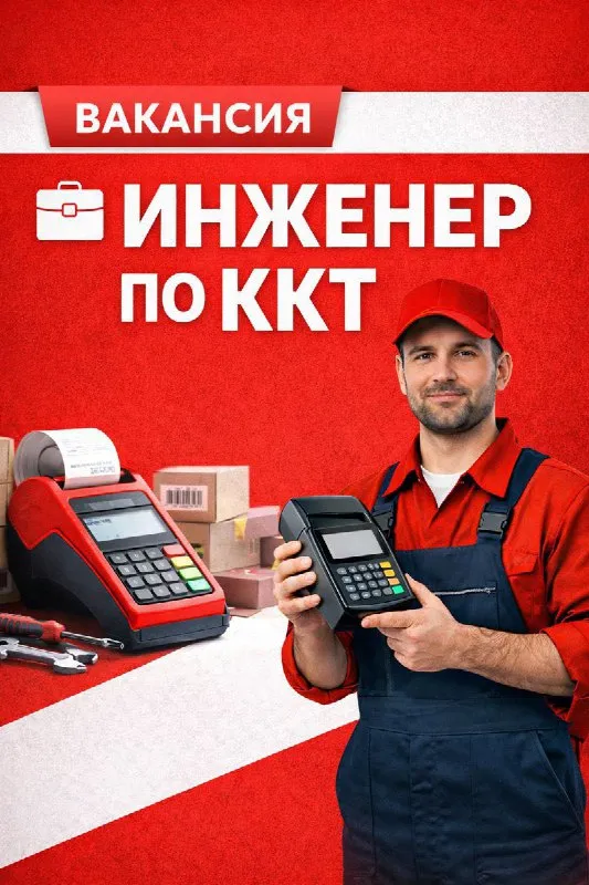 🔴вакансия: инженер по ккт ооо «эффективные решения», г. мариуполь работаем с 2014 года ищем сотрудни... - фотография