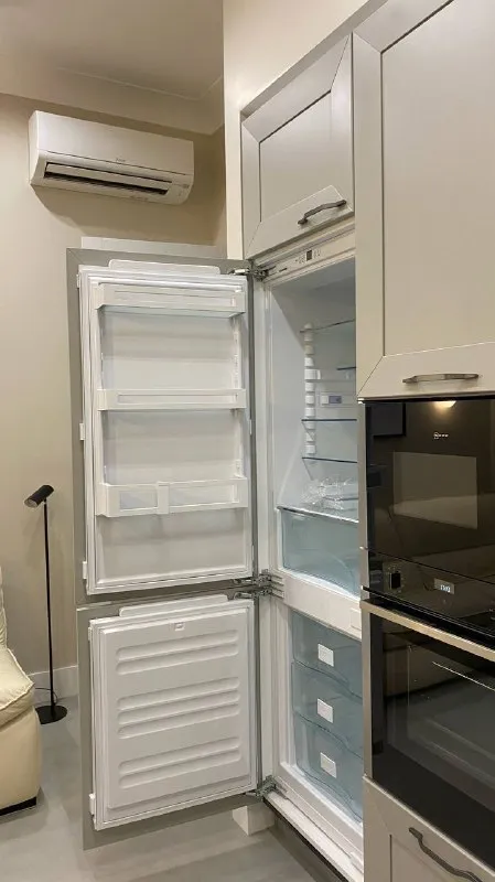 1-к квартира🏙️ м. Площадь ильича8️⃣ евродвушка с современным ремонтом в жк «символ» (бизнес-класс), 10 минут пешком до метро. Срочно сдается напрямую на долгий срок, без агента. 48 м². 📍 локация: 🚇 метро «авиамоторная» — 10 минут пешком 🚌 трамвайная остановка — 5 минут пешком 🏢 о доме и комплексе: — 👩‍💼 консьерж — 🚗 подземный паркинг — 🔐 закрытая территория — 📹 - фотография - 3