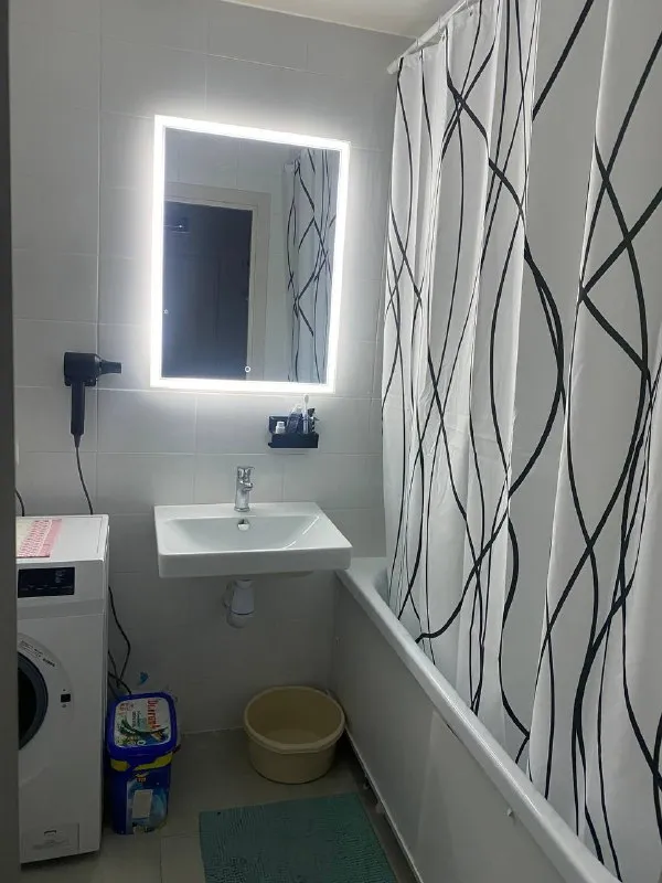 Всем привет! Сдается евро двушка в новом доме жк волжский парк. Ищу одну работающую девушку! К сожалению, без животных ( цена: 60 000 руб в месяц плюс коммуналка. Территориально: метро новохохловская (7 мин пешком) квартира уютная, с хорошим ремонтом! Во всем вопросам пишите: @muzakkav - фотография - 4