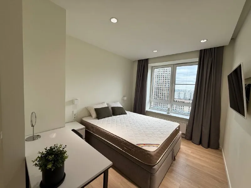 3-комн квартира, 56.4 м² м курьяново • 5 мин пешком • 14 этаж из 32 • ул донецкая 30 к2, на карте 11... - фотография