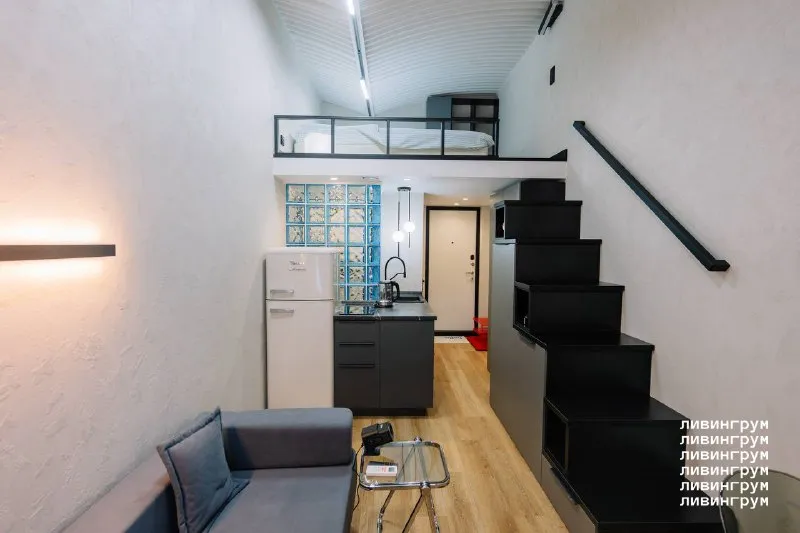 Студия, 24 м² м сокольники • 5 мин пешком • 2 этаж из 2 • ул маленковская 32 стр2а, на карте 64 000 ₽/мес, без комиссии больше квартир и комнат холодильник • стиральная машина • интернет • мебель • кондиционер • телевизор • посудомойка • с животными • с детьми • мусоропровод • лифт • консьерж район сокольники чистота 4.38 транспорт 4.73 парки и скверы 4.92 аренда. Собственник. Собственник. Без комиссий. Готова к заселению. Сдается на срок от года новая двухуровневая студия в стиле лофт с дизайнерским ремонтом. Расположена на 2 этаже дома, с закрытой и охраняемой территорией. Общая площадь 24м² кондиционер, шкаф-лестница для хранения вещей, wifi, проектор. Рад рассмотреть 1 или 2 без детей и без животных. Залог за 1 месяц никита д, написать уровень доверия средний 🆗 выложить квартиру бесплатно - фотография - 4