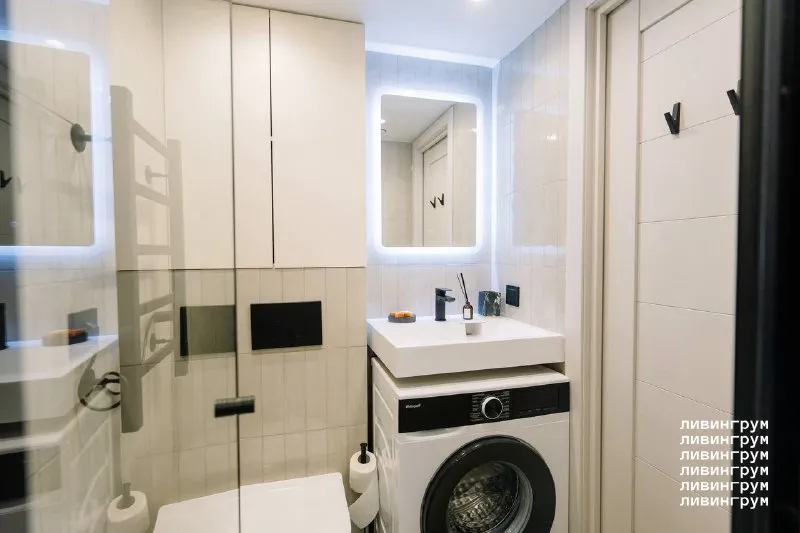 Студия, 24 м² м сокольники • 5 мин пешком • 2 этаж из 2 • ул маленковская 32 стр2а, на карте 64 000 ₽/мес, без комиссии больше квартир и комнат холодильник • стиральная машина • интернет • мебель • кондиционер • телевизор • посудомойка • с животными • с детьми • мусоропровод • лифт • консьерж район сокольники чистота 4.38 транспорт 4.73 парки и скверы 4.92 аренда. Собственник. Собственник. Без комиссий. Готова к заселению. Сдается на срок от года новая двухуровневая студия в стиле лофт с дизайнерским ремонтом. Расположена на 2 этаже дома, с закрытой и охраняемой территорией. Общая площадь 24м² кондиционер, шкаф-лестница для хранения вещей, wifi, проектор. Рад рассмотреть 1 или 2 без детей и без животных. Залог за 1 месяц никита д, написать уровень доверия средний 🆗 выложить квартиру бесплатно - фотография - 9